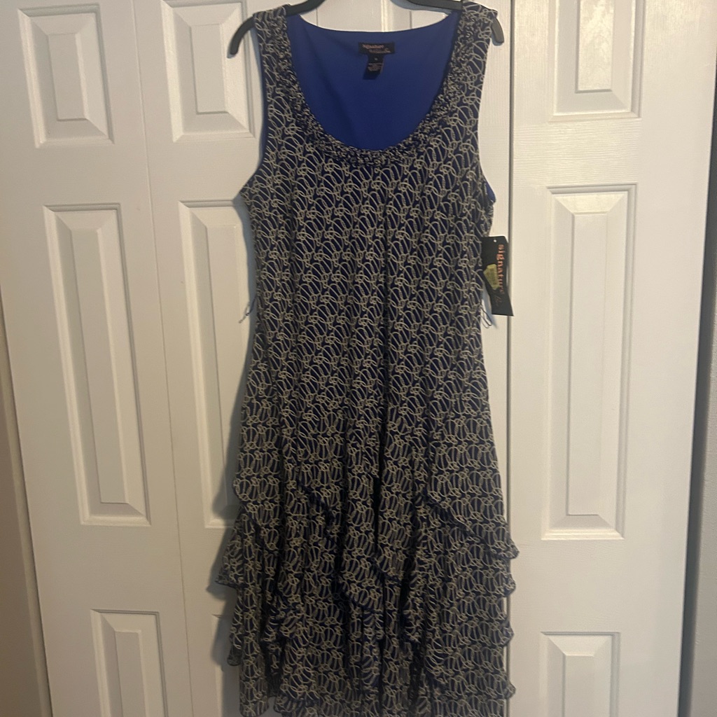 Blue Ruffle